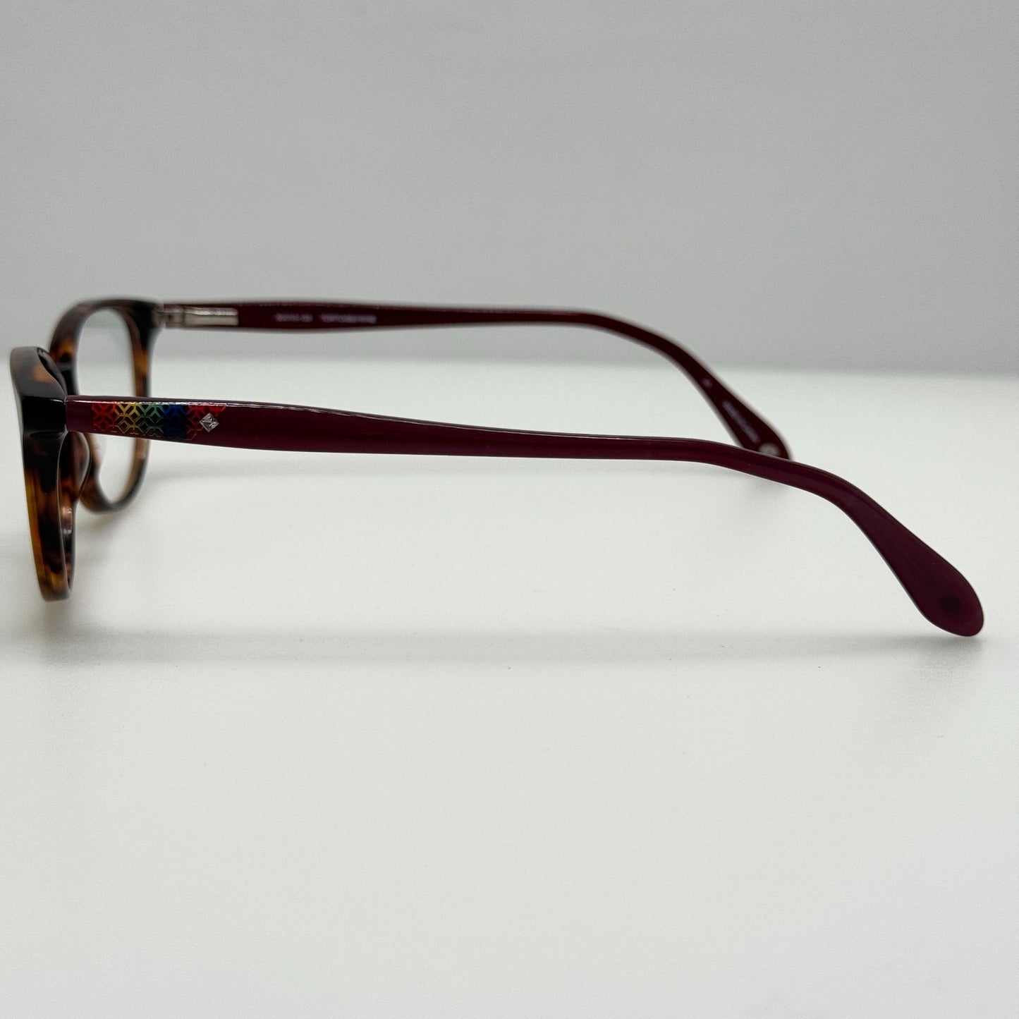 Bulova Eyeglasses Eye Glasses Frames Victoria Falls Tortoise Wine 50-15-135