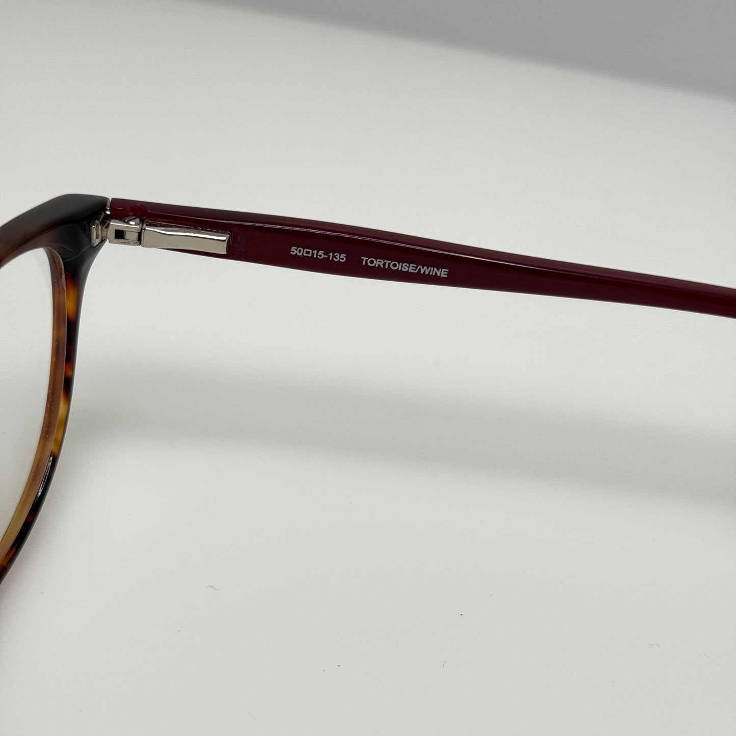 Bulova Eyeglasses Eye Glasses Frames Victoria Falls Tortoise Wine 50-15-135