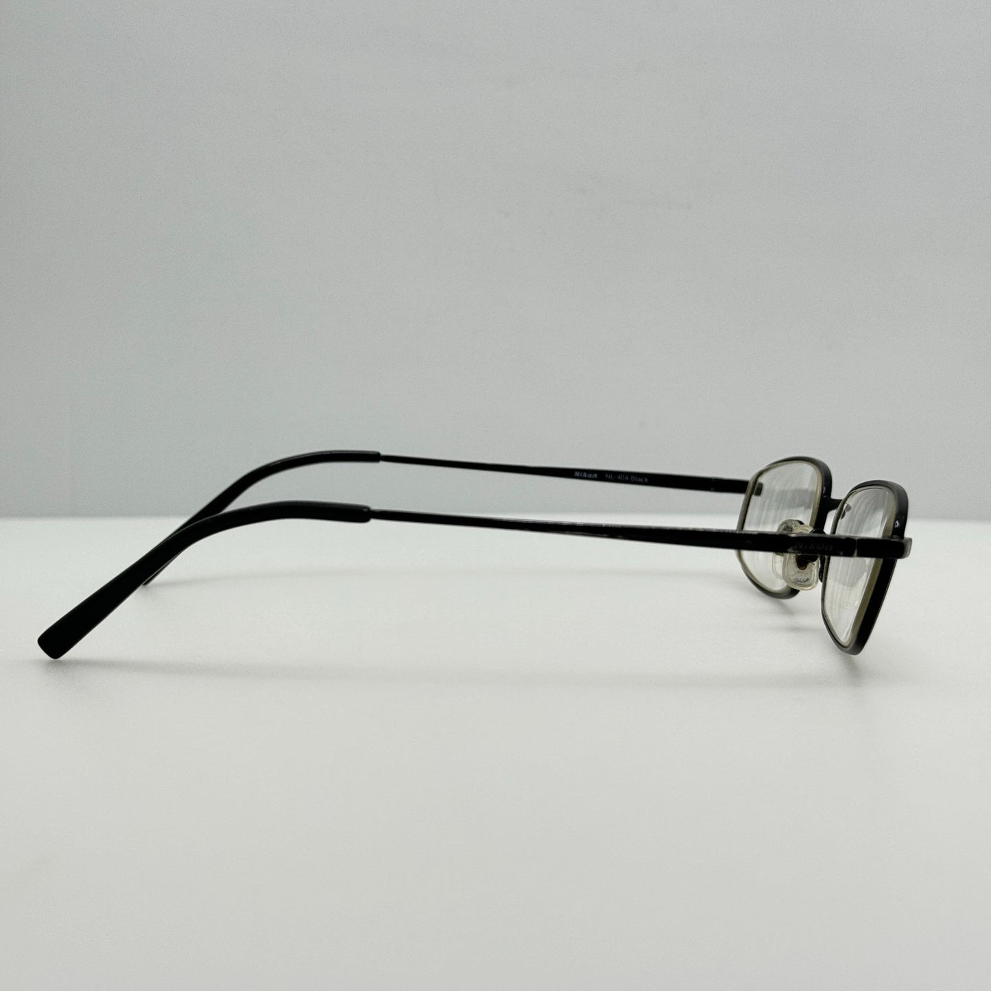Nikon Eye Glasses Eyeglasses Frames NL-404 Black 51-19-140