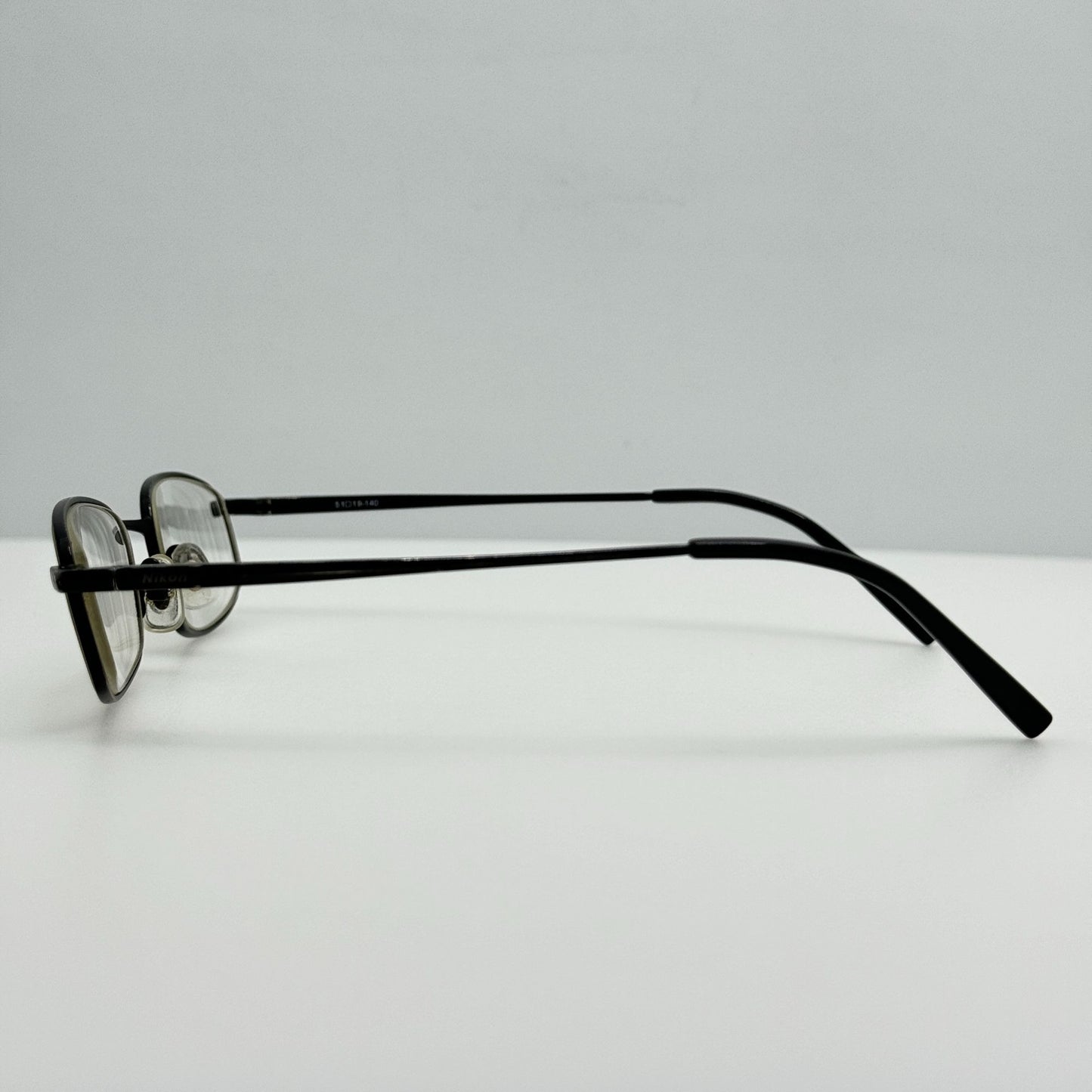 Nikon Eye Glasses Eyeglasses Frames NL-404 Black 51-19-140