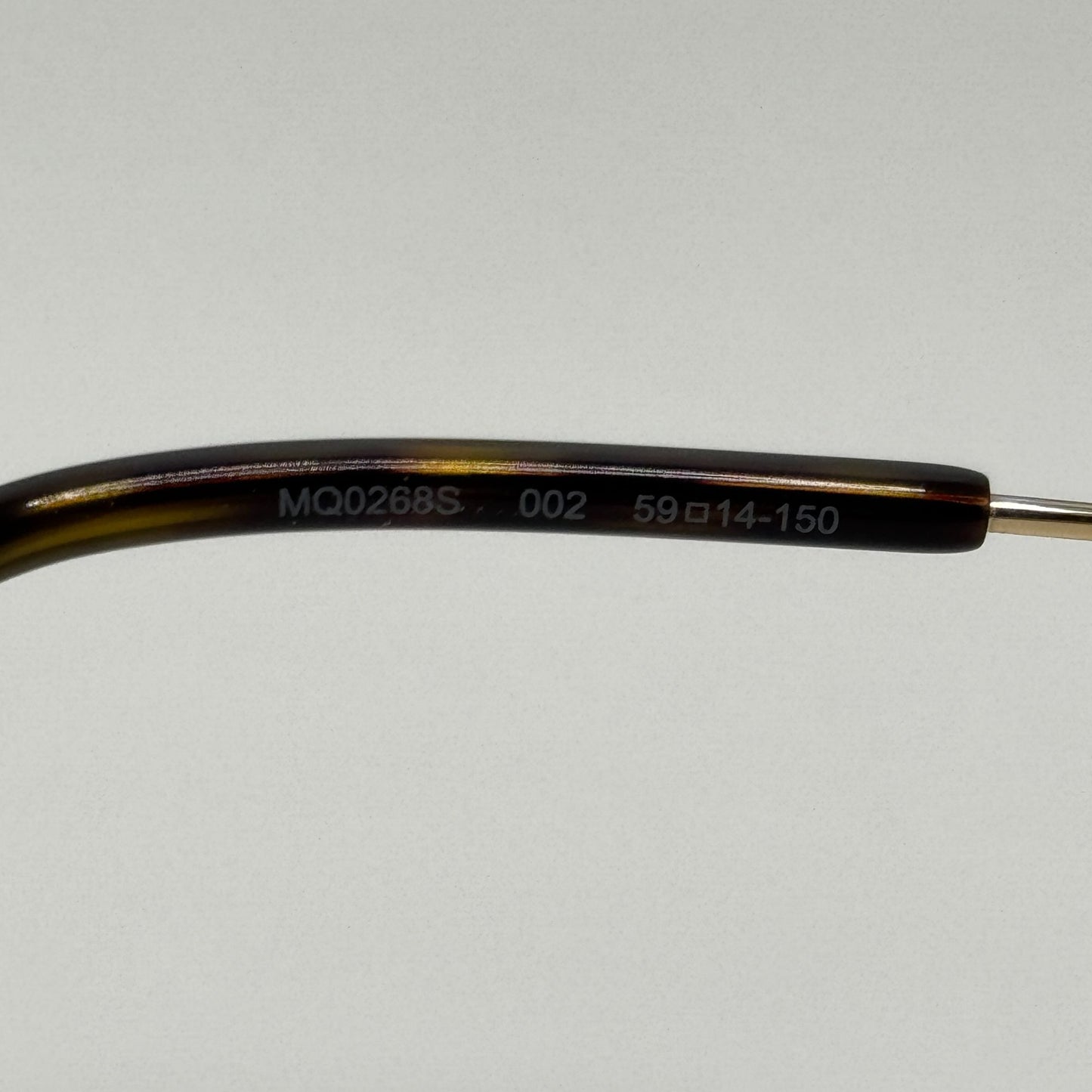 Alexander McQueen Eyeglasses Eye Glasses Frames MQ0268S 002 59-14-150