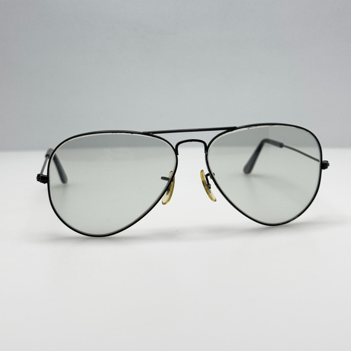 Ray Ban Eyeglasses Eye Glasses Frames Aviator Bausch & Lomb Black 58-14