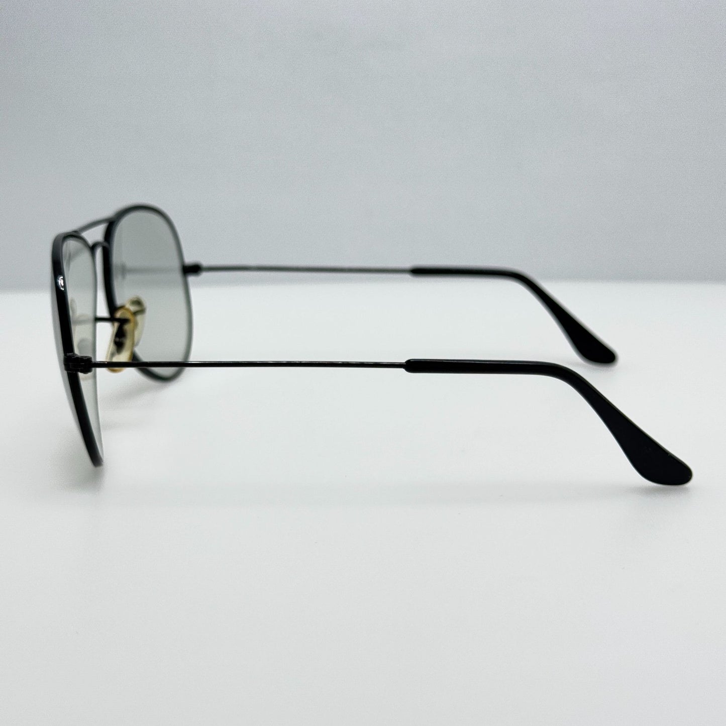Ray Ban Eyeglasses Eye Glasses Frames Aviator Bausch & Lomb Black 58-14