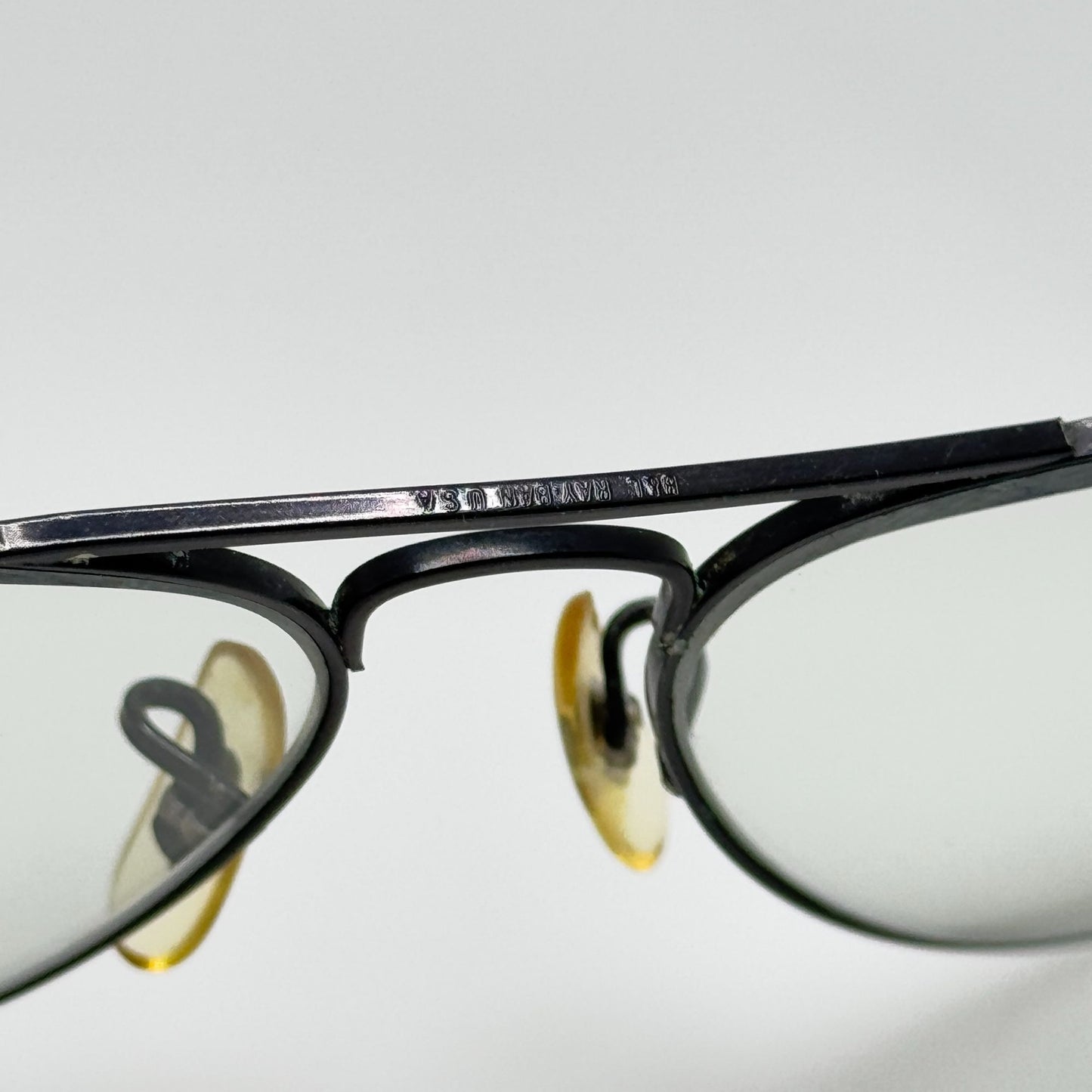 Ray Ban Eyeglasses Eye Glasses Frames Aviator Bausch & Lomb Black 58-14