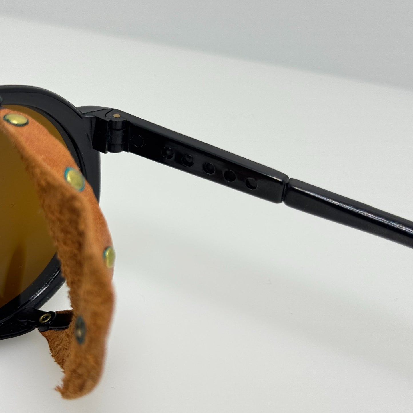 Bolle Sunglasses LL Bean Black Leather Side Sheilds