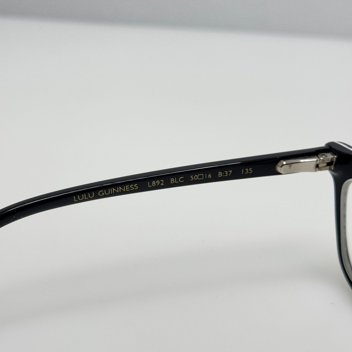 Lulu Guinness Eyeglasses Eye Glasses Frames L892 BLC 50-16-135