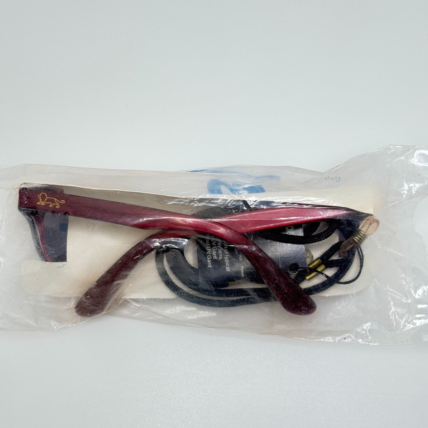Martin-Copeland Sunglasses Lion In The Sun Style 747 Burgundy Black Color 25 N8