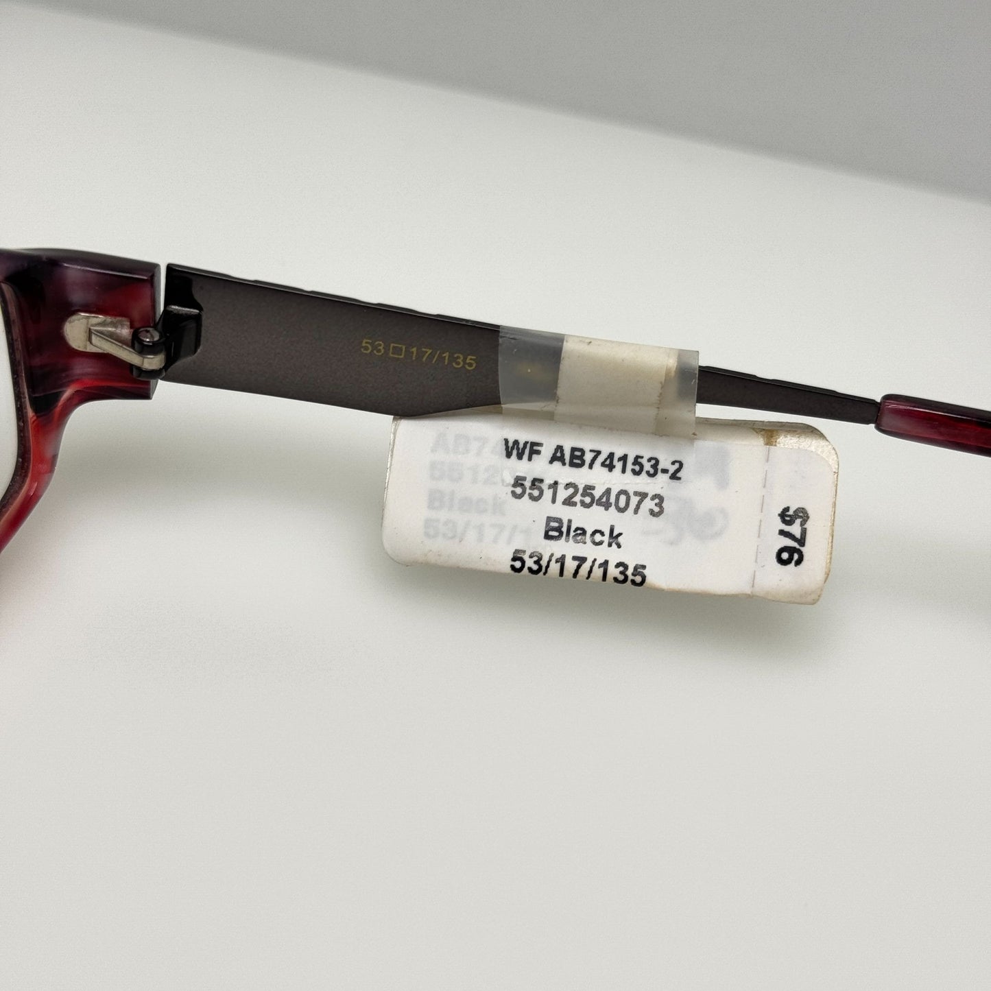 Apple Bottoms Eyeglasses Eye Glasses Frames AB 741-2 53-17-135