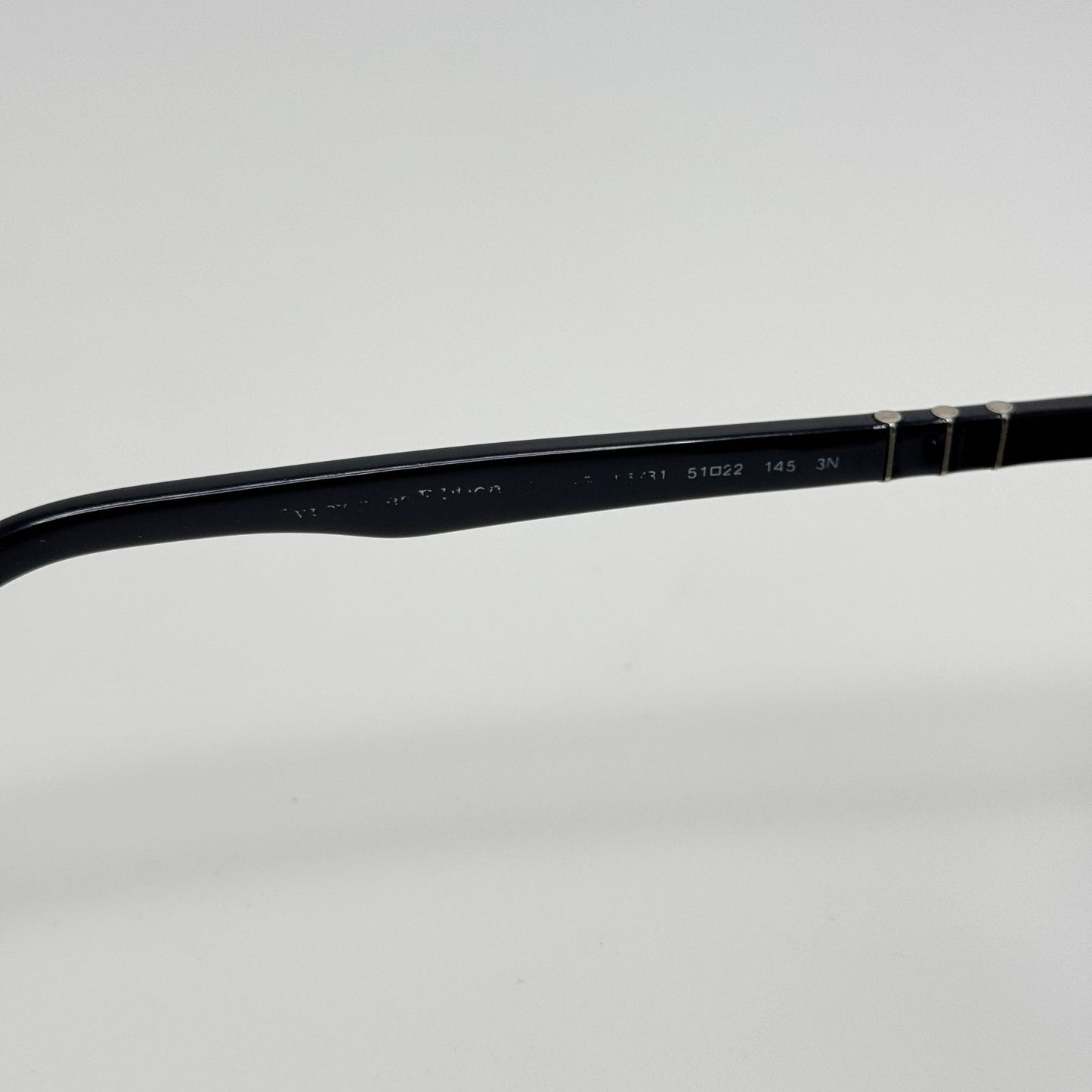 Persol Sunglasses 3110-S 95/31 Black Typewriter Edition 51-22-145
