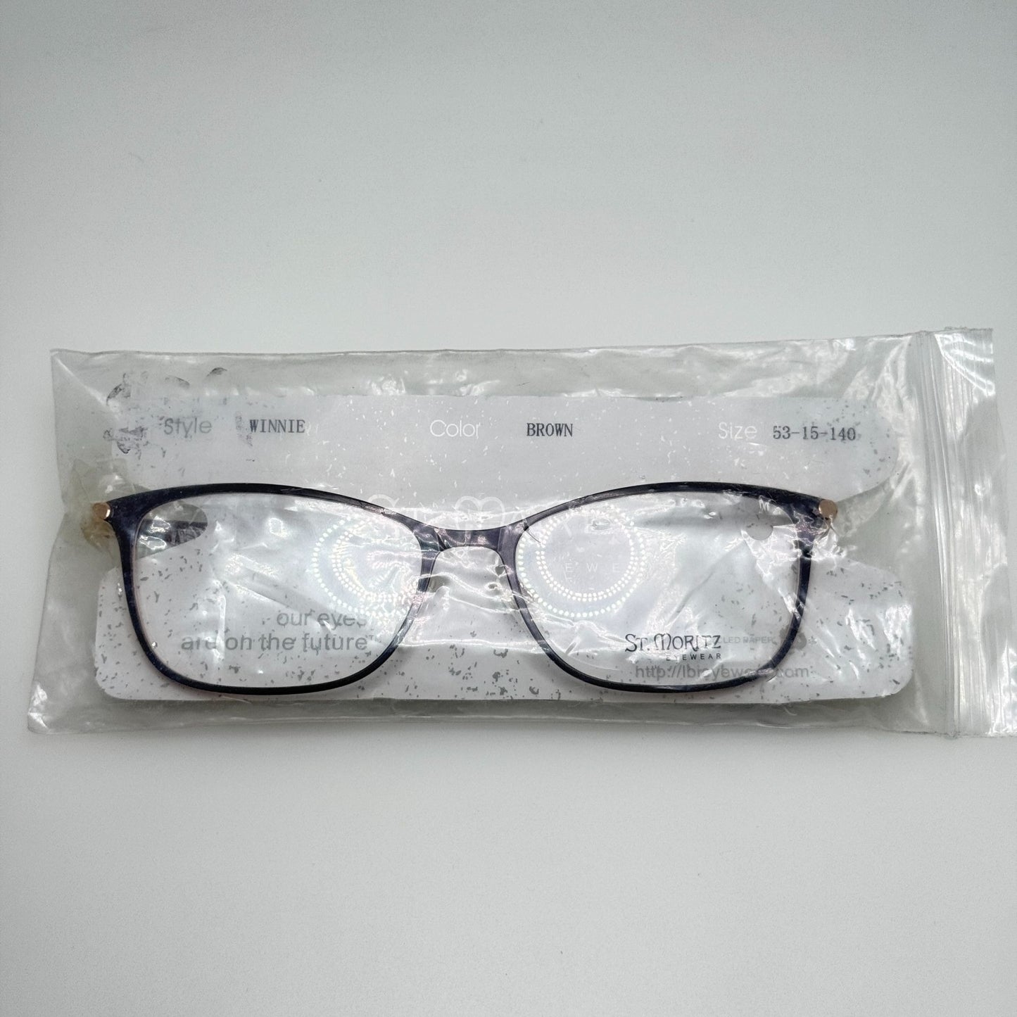 St. Moritz Winnie Brown Eyeglasses Eye Glasses Frames 53-15-140