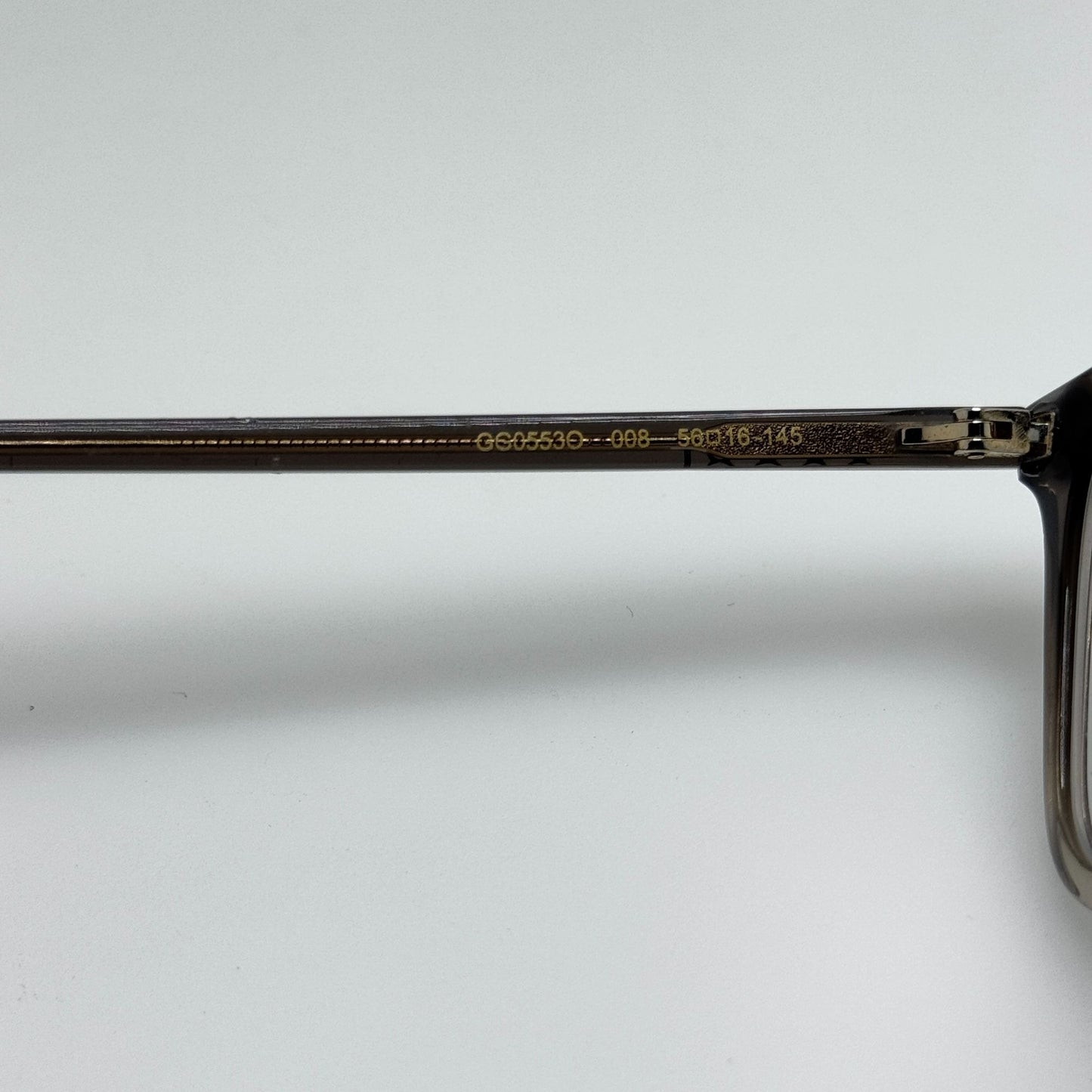Gucci GG 0553O 008 Eyeglasses Eye Glasses Frames Italy 56-16-145