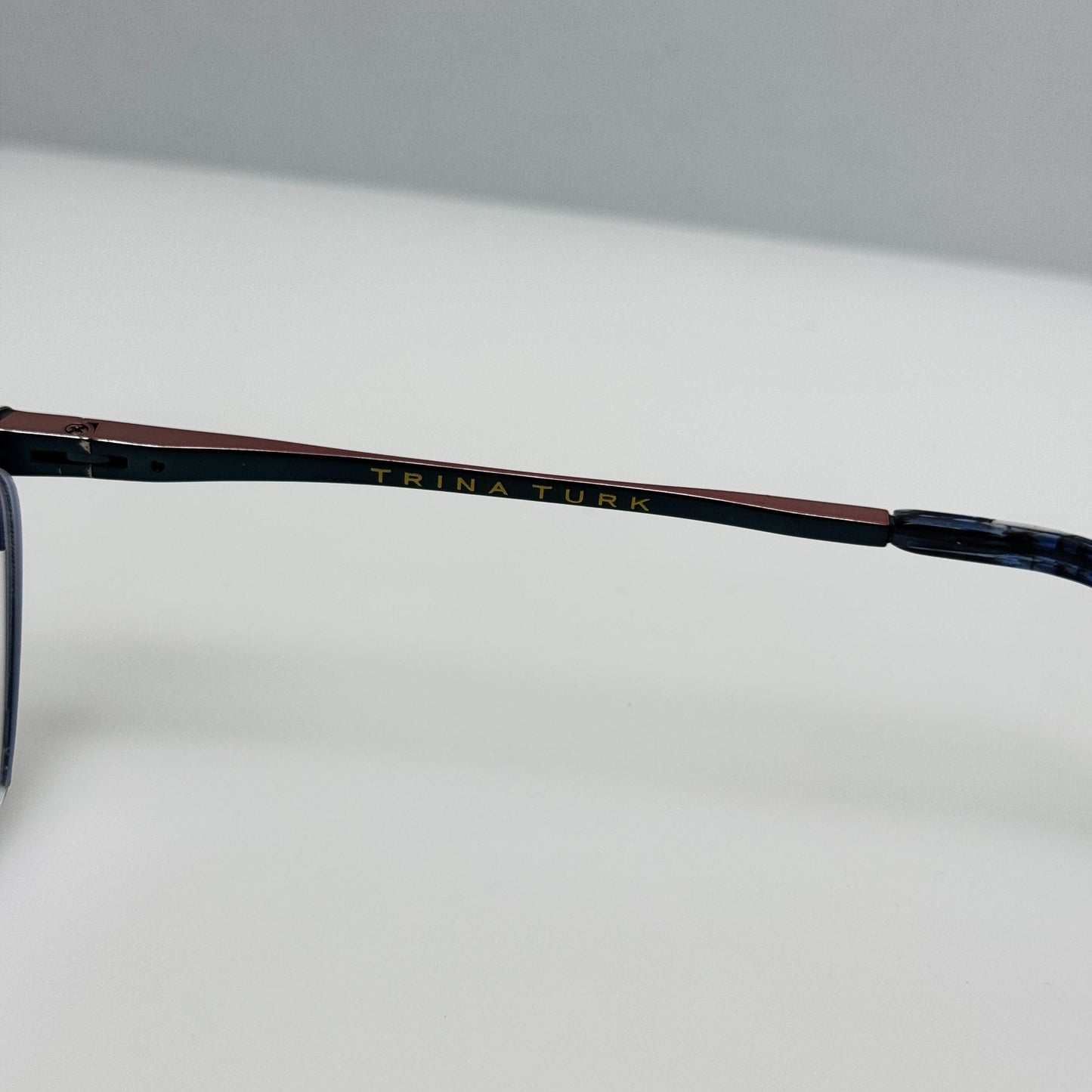 Trina Turk Eyeglasses Eye Glasses Frames Tinsley Teal 54-17-135