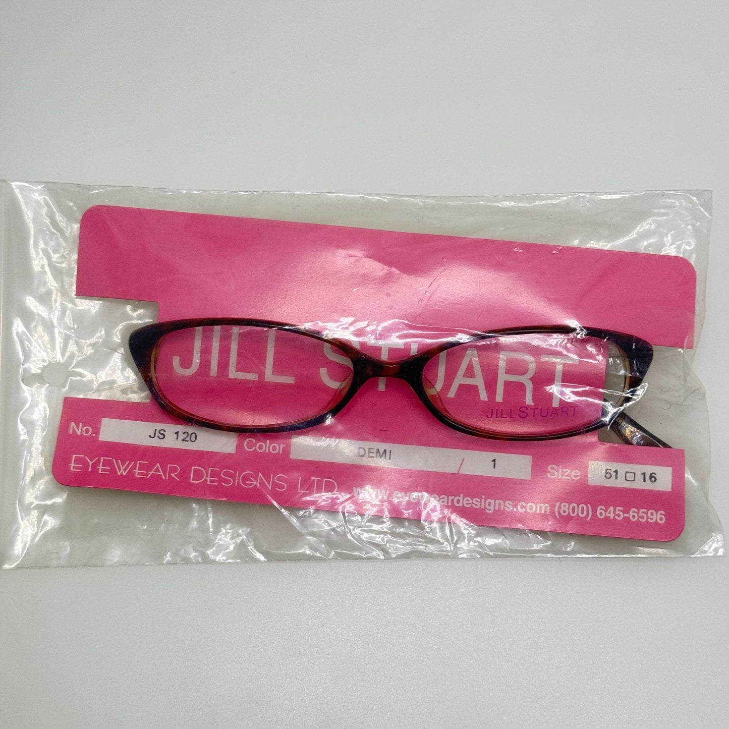 Jill Stuart JS 120-1 Eyeglasses Eye Glasses Frames 51-16-140