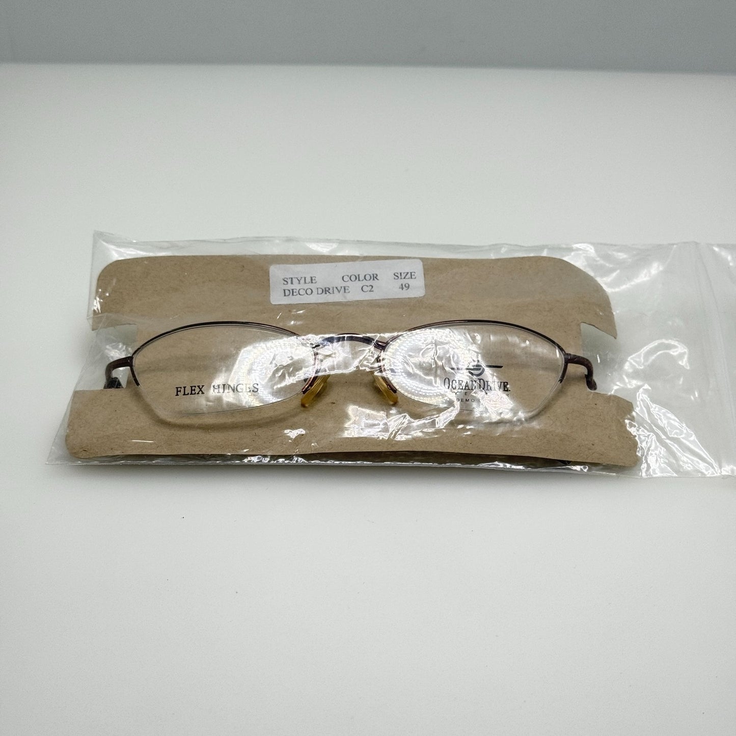 Ocean Drive Deco Drive C2 Eyeglasses Eye Glasses Frames 49-16-135