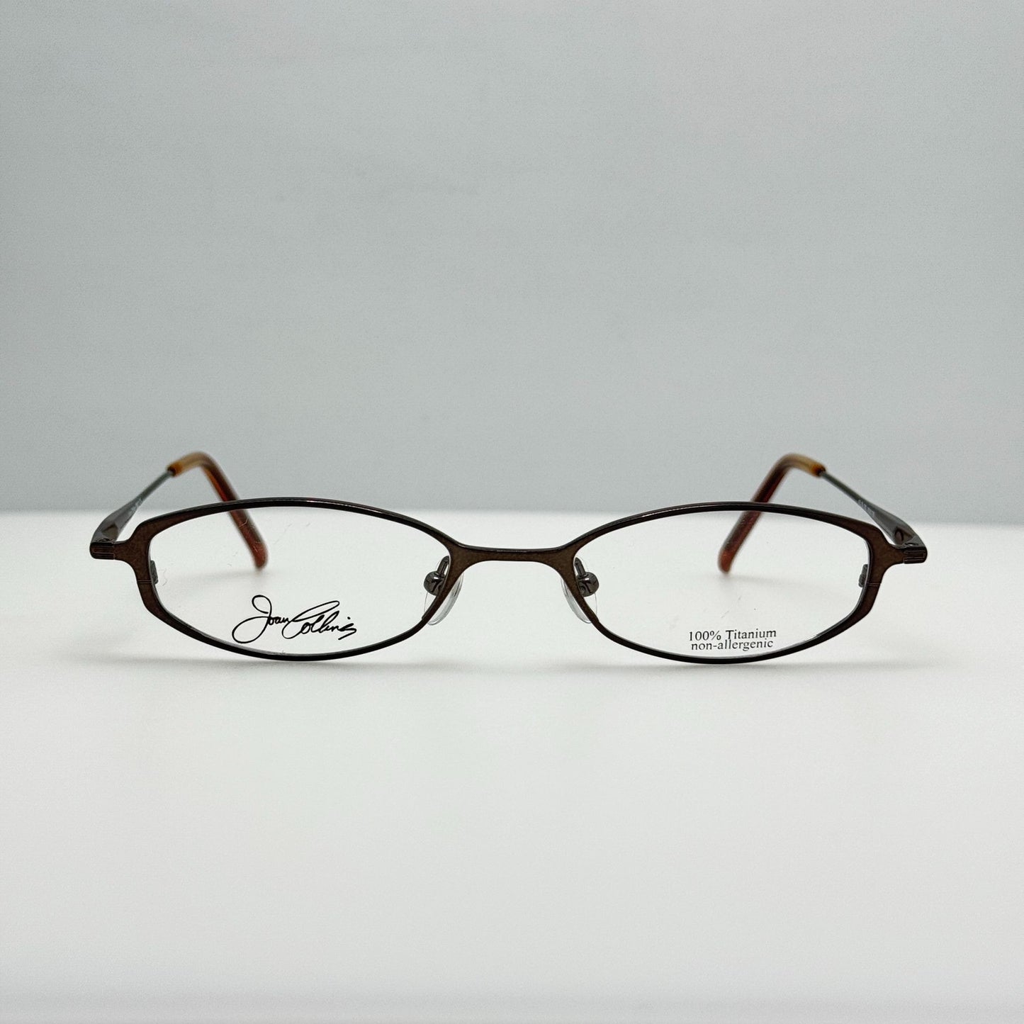 Joan Collins Eyeglasses Eye Glasses Frames 9802 Pewter 48-18-135