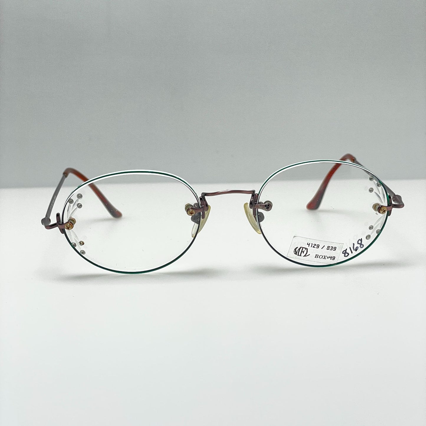 Multi Facets Eyeglasses Eye Glasses Frame 4129 839 49 101 Vintage Japan