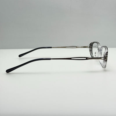 Dynasty Eyeglasses Eye Glasses Frames 60 Grey Silver