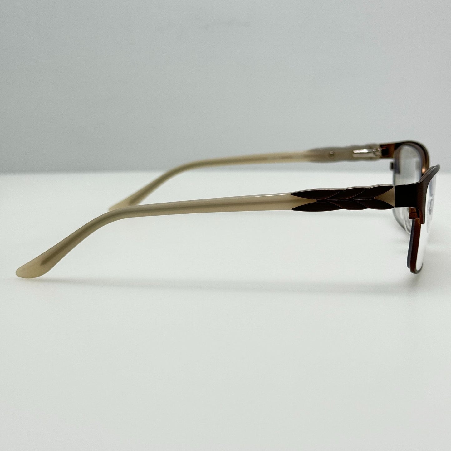 Karen Kane Eye Glasses Eyeglasses Frames Xanadu Matte Brown 53-16-135