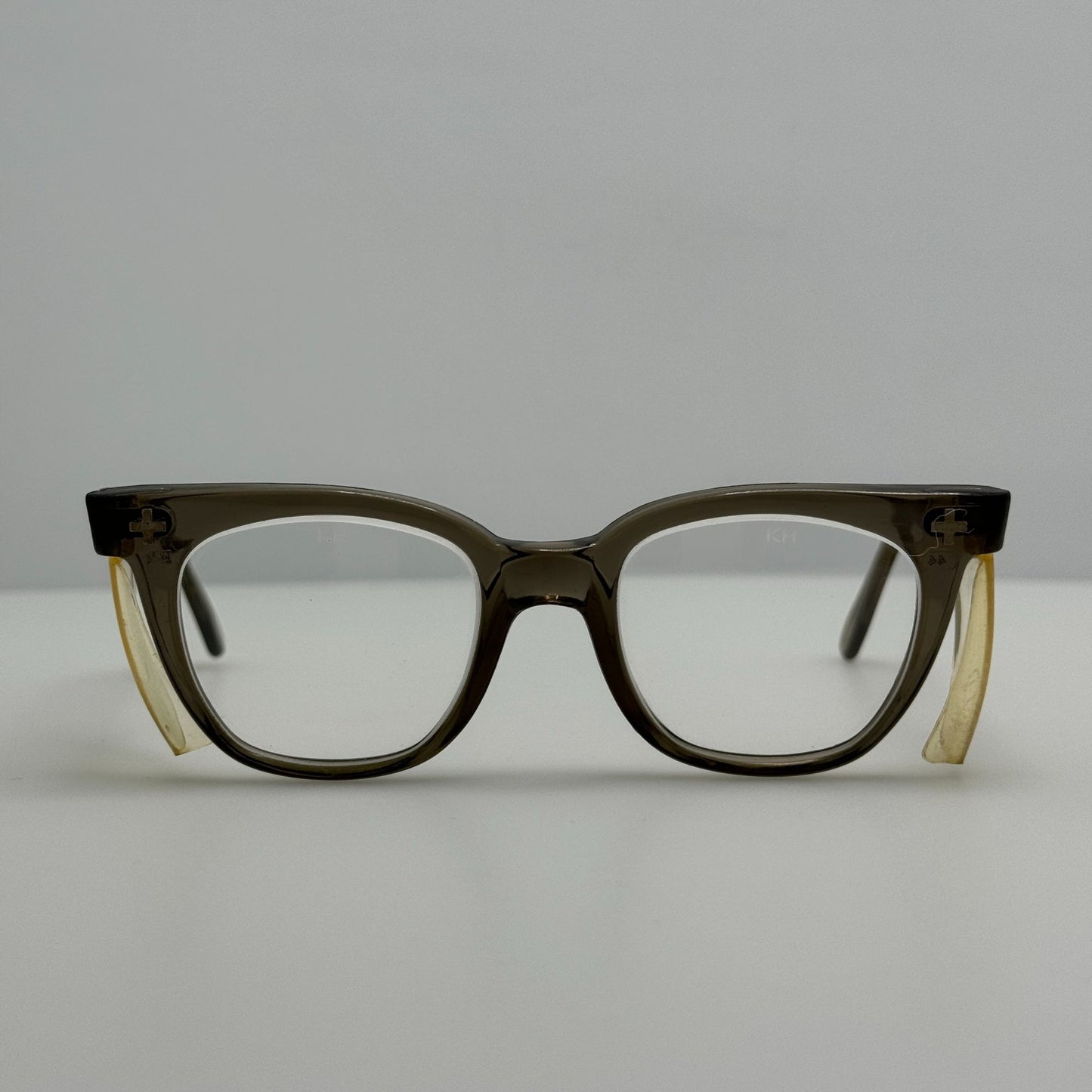 Itek Eyeglasses Eye Glasses Frames Safety 5 1/2 4 1/4 44