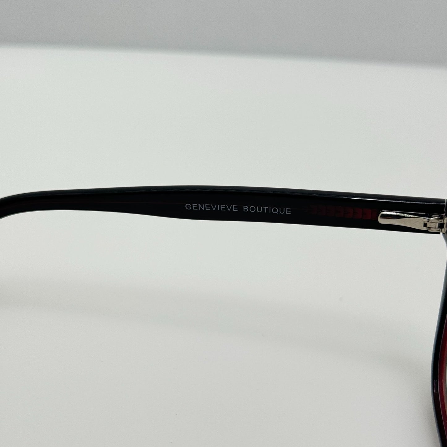 Genevieve Boutique Eyeglasses Eye Glasses Frames Jet Set Burgundy Fade 52-18-140