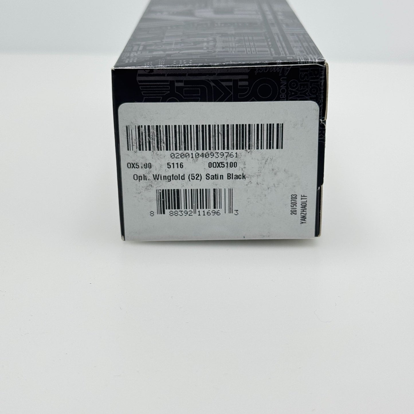Oakley OX5100-0154 Wingfold Black Eyeglasses Eye Glasses Frames 52-16-139
