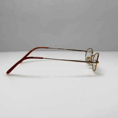 Mario Martinelli Eyeglasses Eye Glasses Frames Snelly Gold 47-19-135