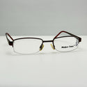 Modern Times Eyes Eyeglasses Eye Glasses Frames Pirate Brown 52-19-145