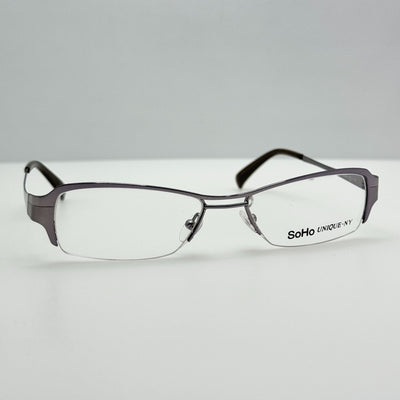 Soho Eyeglasses Eye Glasses Frames SU-604 Silver 52-17-135
