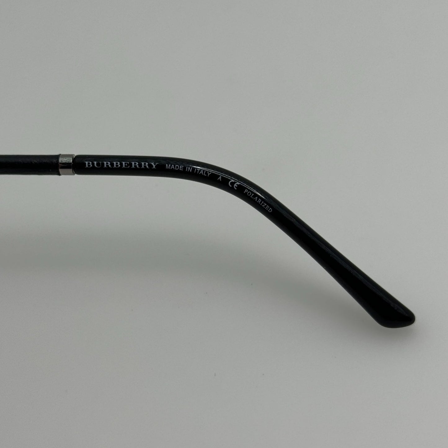 Burberry Sunglasses B 4118-Q 3001-T3 Polarized Italy 59-16-140