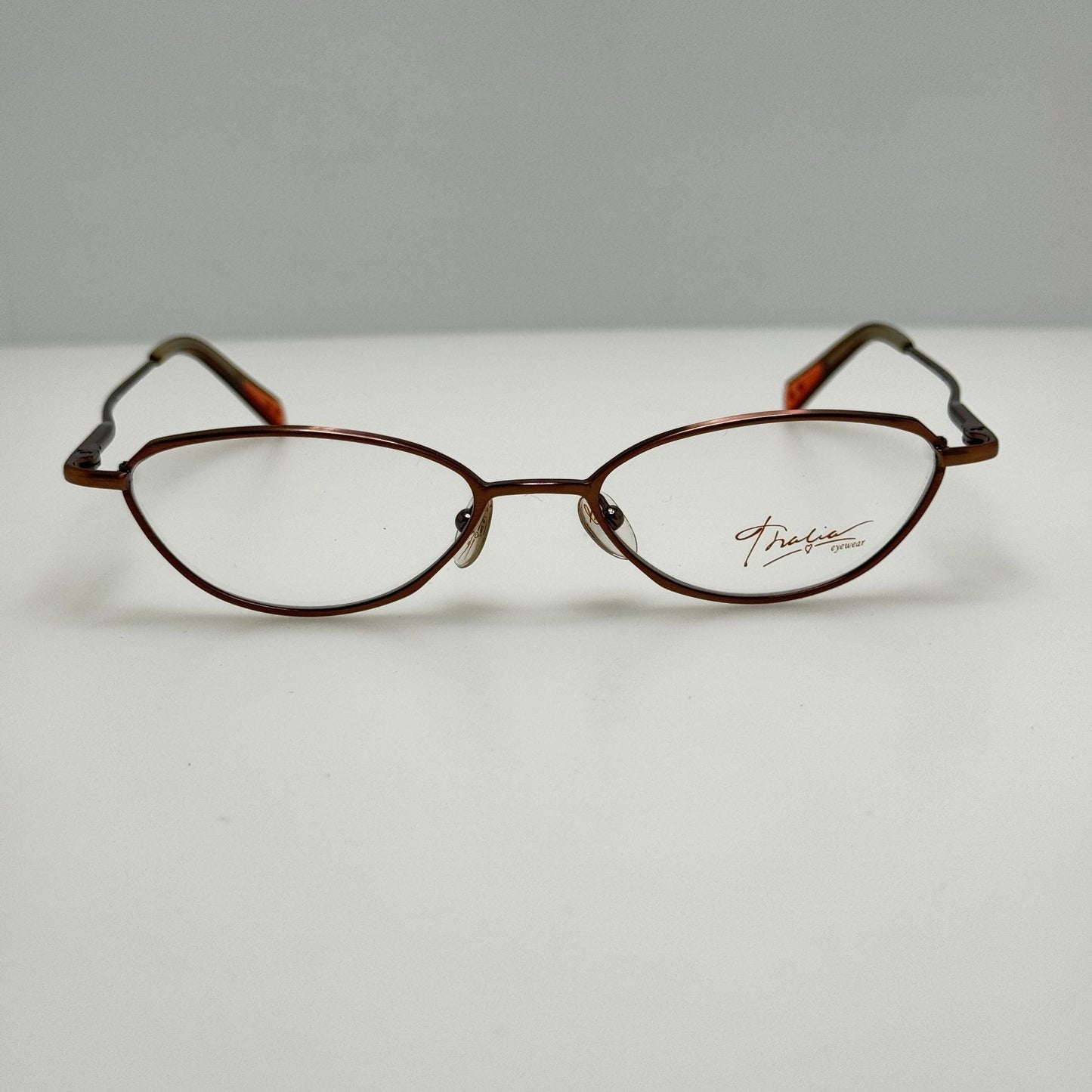 Thalia Katia Brown Eyeglasses Eye Glasses Frames 50-17-135