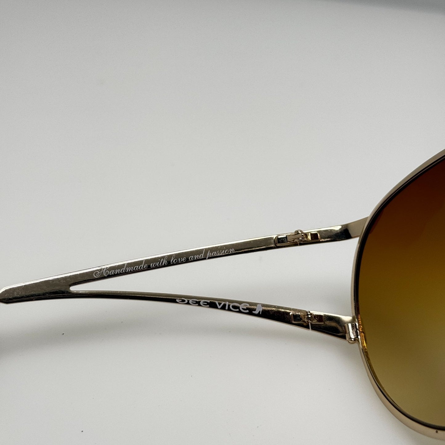 Jee Vice Sunglasses Tricky Italy Gold