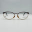 Essence 416 Gold Bronze Italy Eyeglasses Eye Glasses Frames 56-18