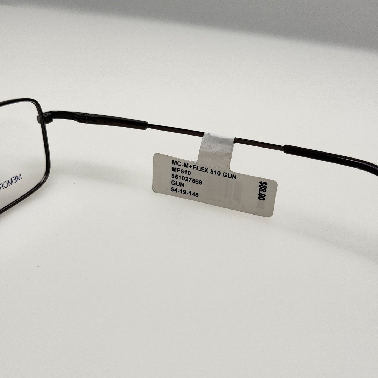 M Flex Eyeglasses Eye Glasses Frames MF510 Gunmetal 54-19-145