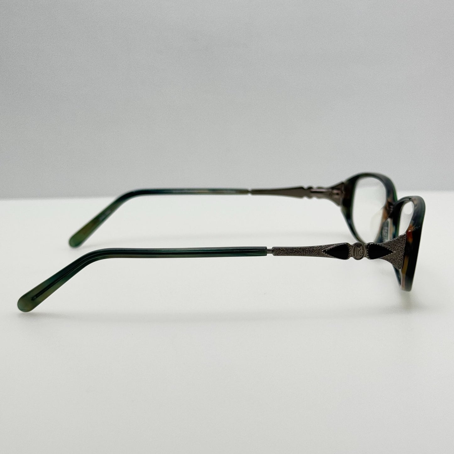 Jessica McClintock Eyeglasses Eye Glasses Frames JMC191 Sage Laminate 54-15-135