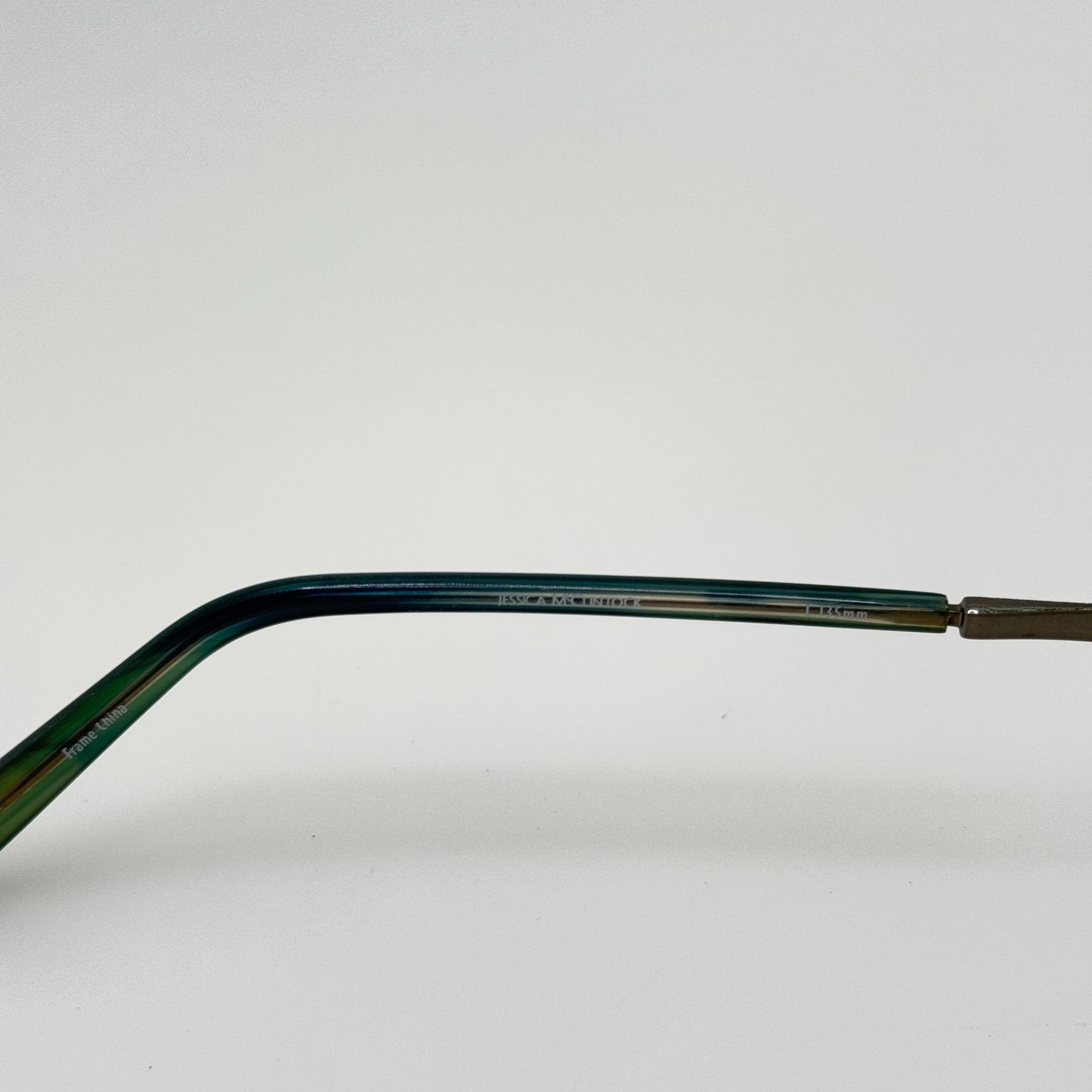 Jessica McClintock Eyeglasses Eye Glasses Frames JMC191 Sage Laminate 54-15-135