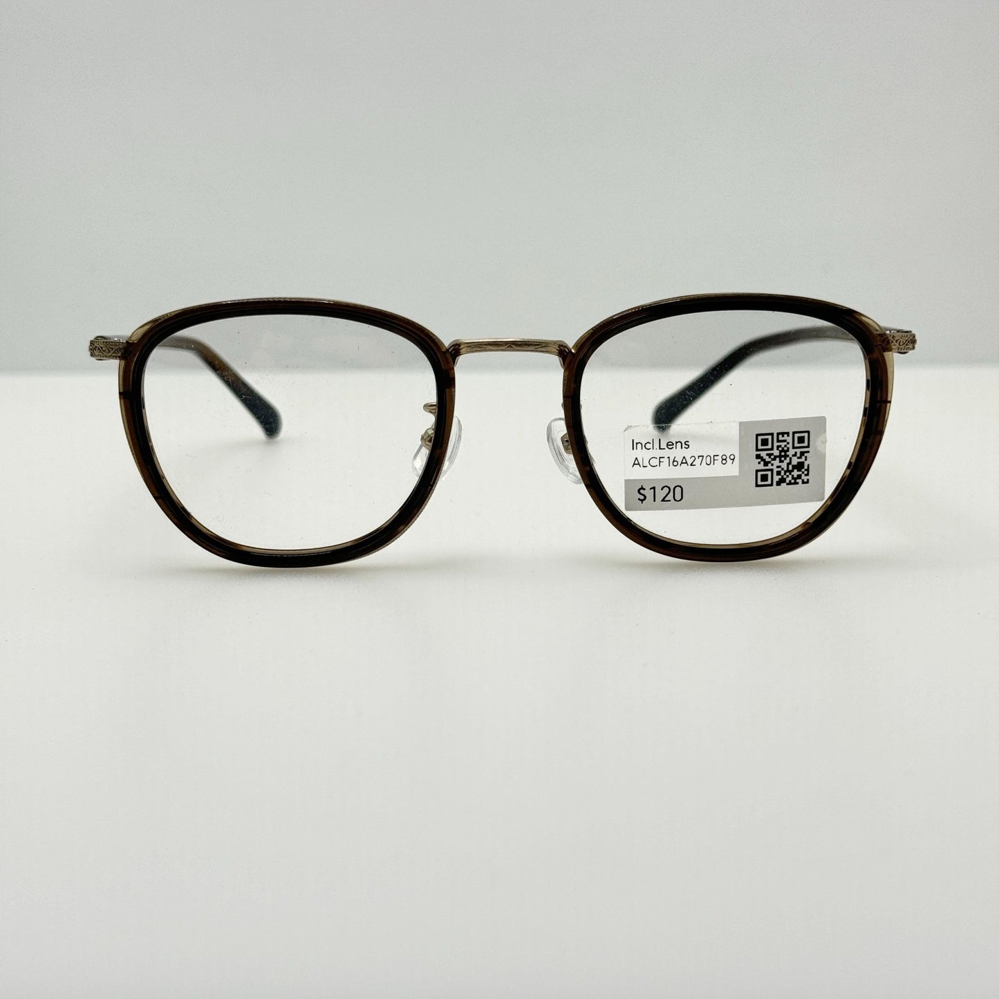 Jins Eyeglasses Eye Glasses Frames LCF-16A-270F 89 47-20.6-145 39