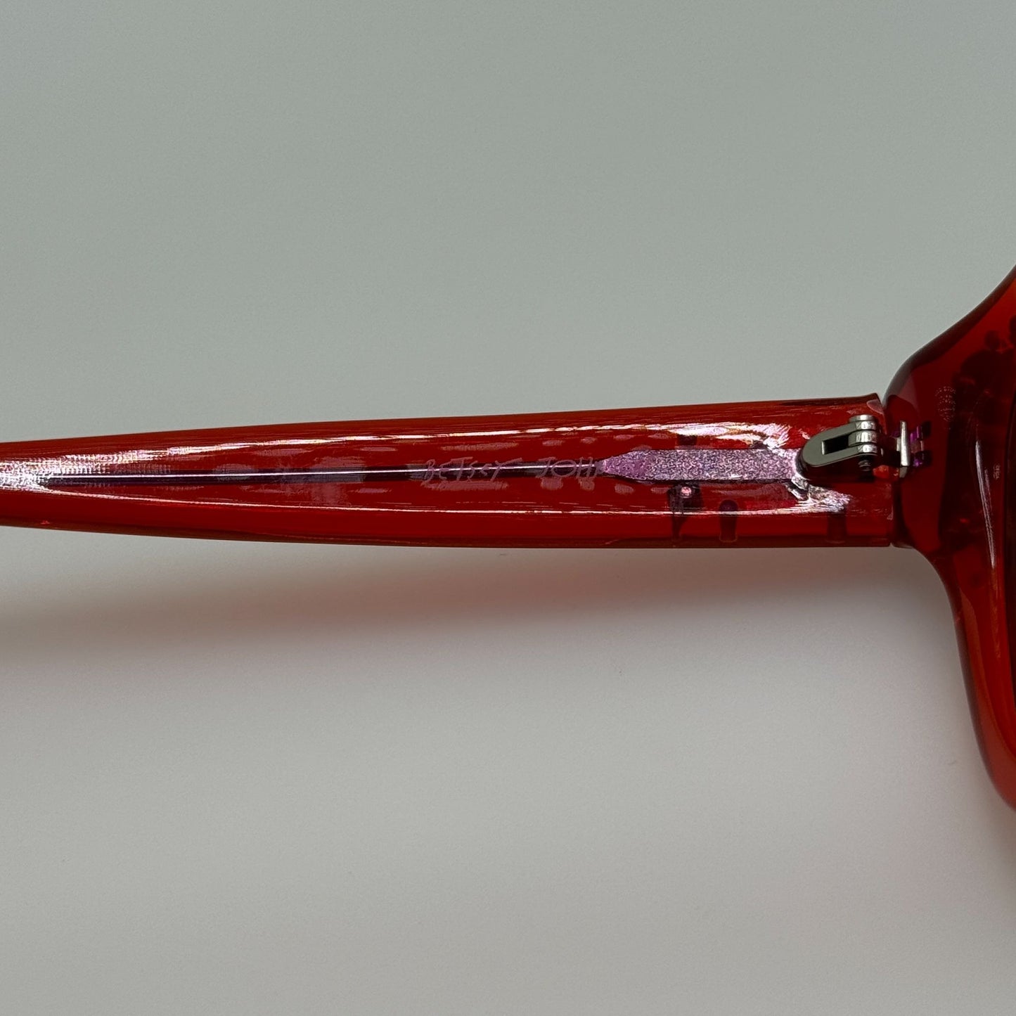 Betsy Johnson Sunglasses Double The Love BJ0136 06 CHRY 52-21-135