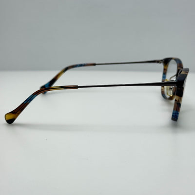 Lucky Brand Eye Glasses Eyeglasses Frames D210 Blue Brown 52-16-140