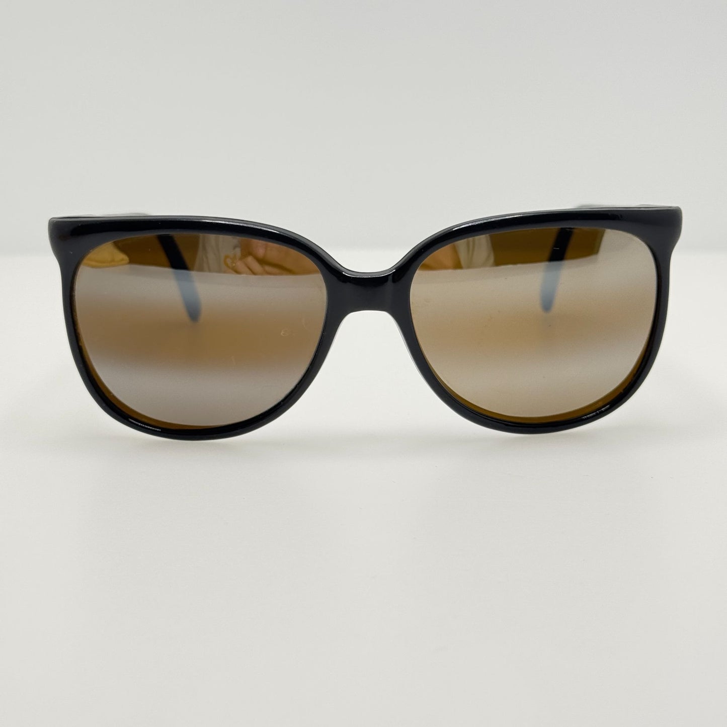 Unbranded Sunglasses Vintage Retro Black Taiwan Glass Lenses