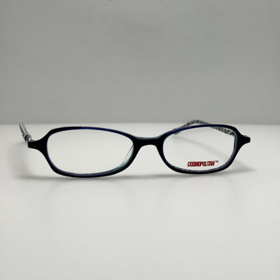 Cosmopolitan Saucy Blue Zebra Eyeglasses Eye Glasses Frames 49-16-140