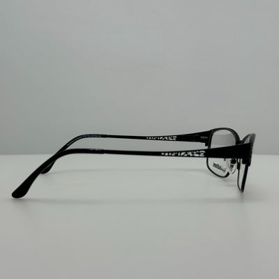 Revolution Eyewear Eyeglasses Eye Glasses Frames Roseburg BLK W/ Clip 54-15-135