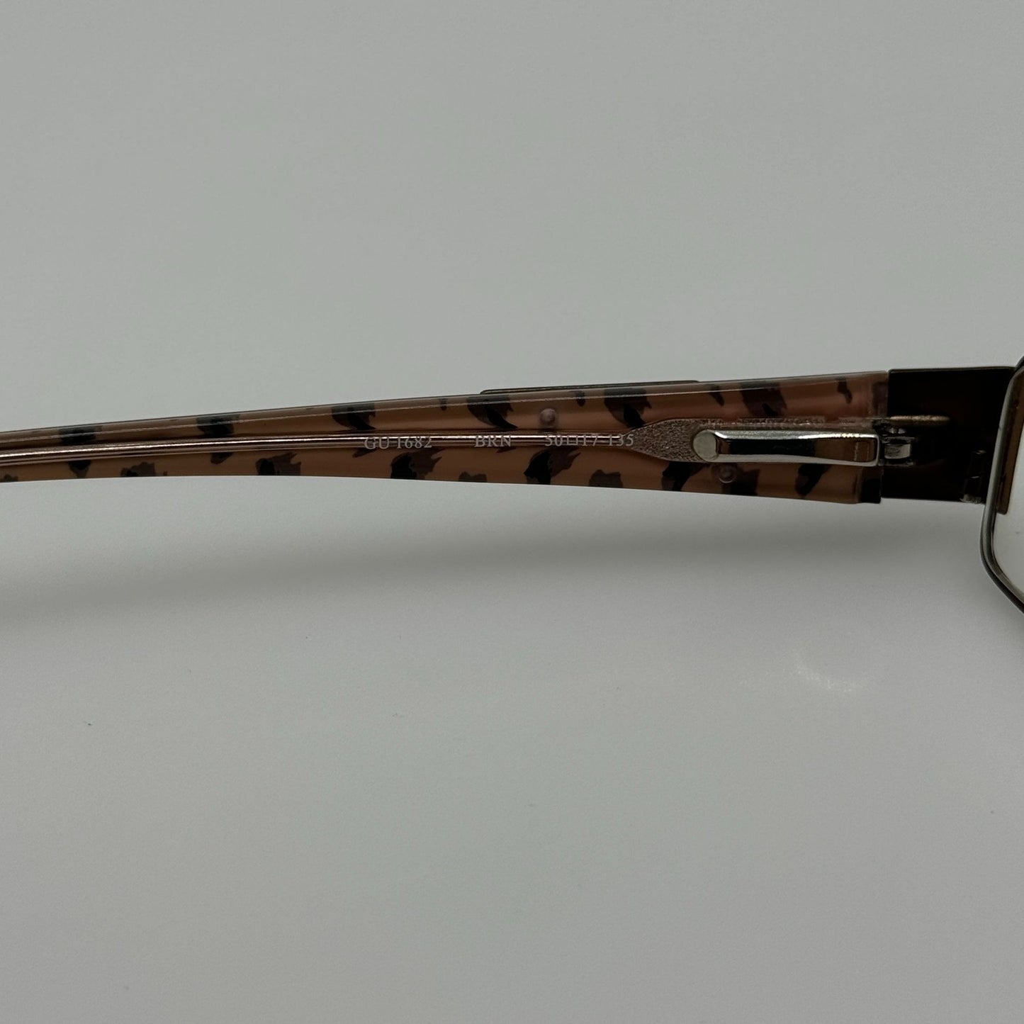 Guess Eyeglasses Eye Glasses Frames GU 1682 BRN 50-17-135