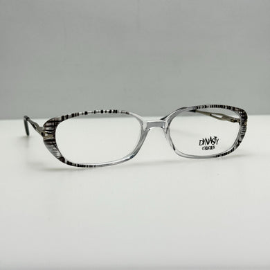 Dynasty Eyeglasses Eye Glasses Frames 60 Grey Silver