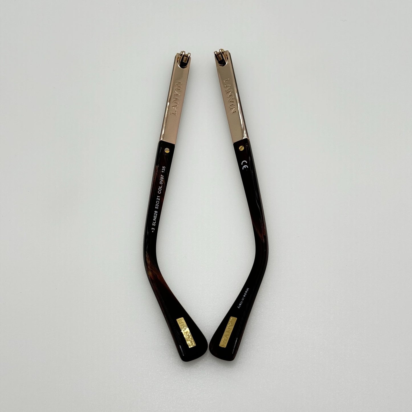 Lanvin Sunglasses SLN 628 53-21-135 Col.0V07 Temple Arms Only PARTS