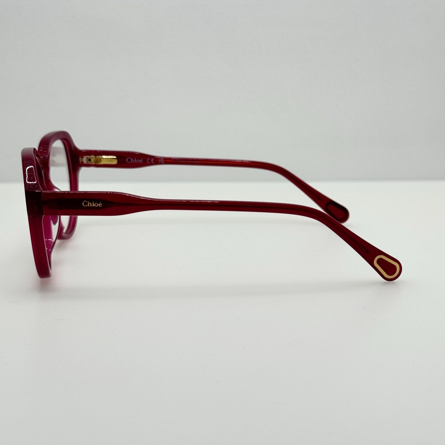 Chloe Eyeglasses Eye Glasses Frames CC0015O 001 47-16-130 Youth