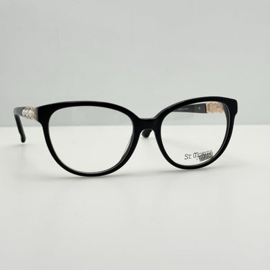 St Moritz Eyeglasses Eye Glasses Frames Arianna Black 52-17-140