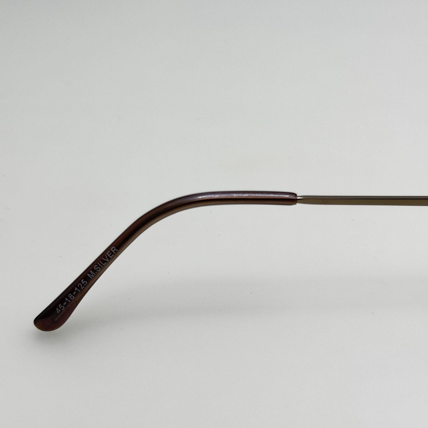 MV Eyeglasses Eye Glasses Frames Kim Silver 45-18-125
