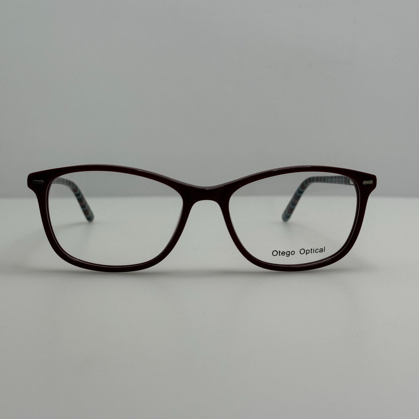 Otego Optical Eyeglasses Eye Glasses Frames Sadie C-2 Cherry 52-16-140