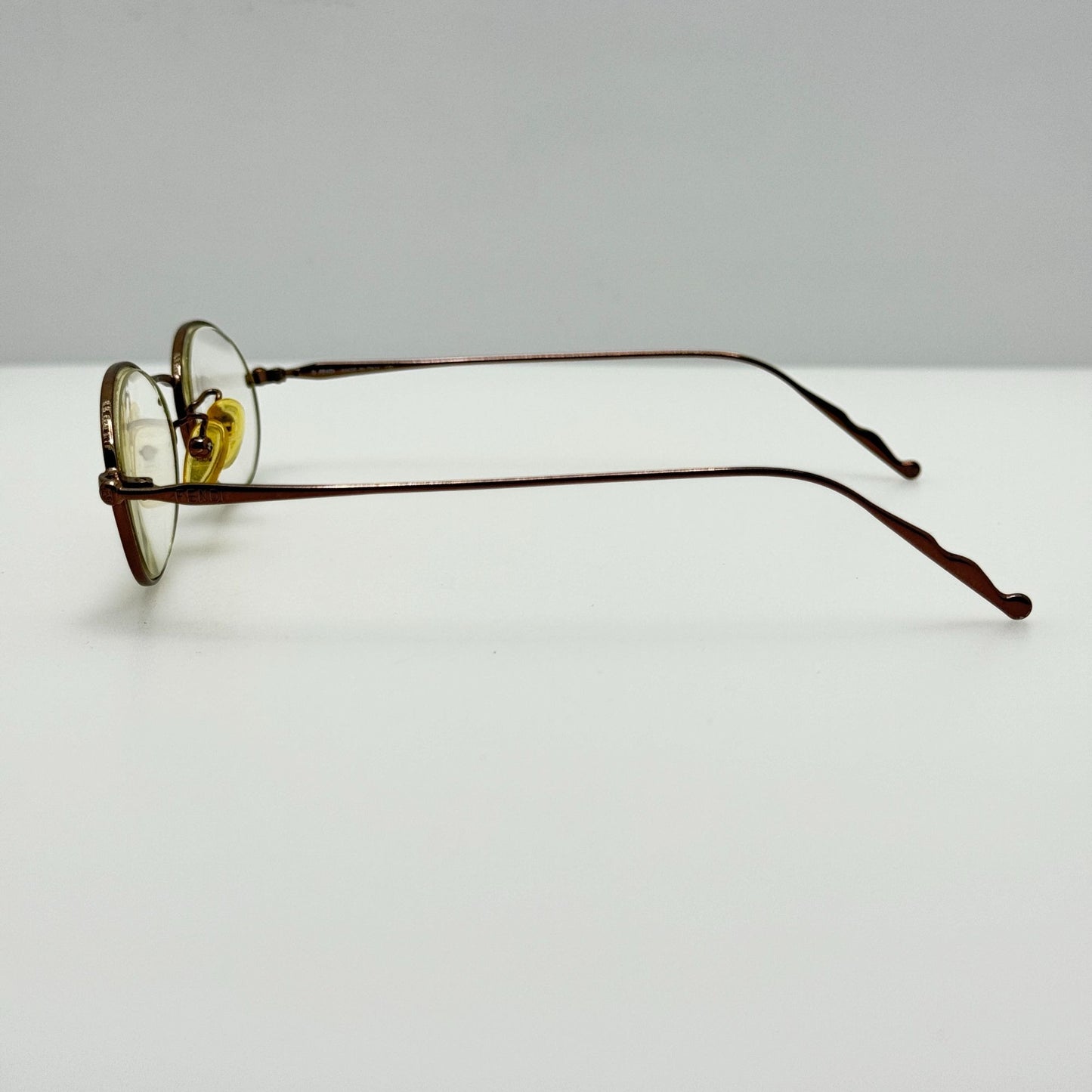 Fendi Eyeglasses Eye Glasses Frames F512 Brown Sugar Italy 46-19-130