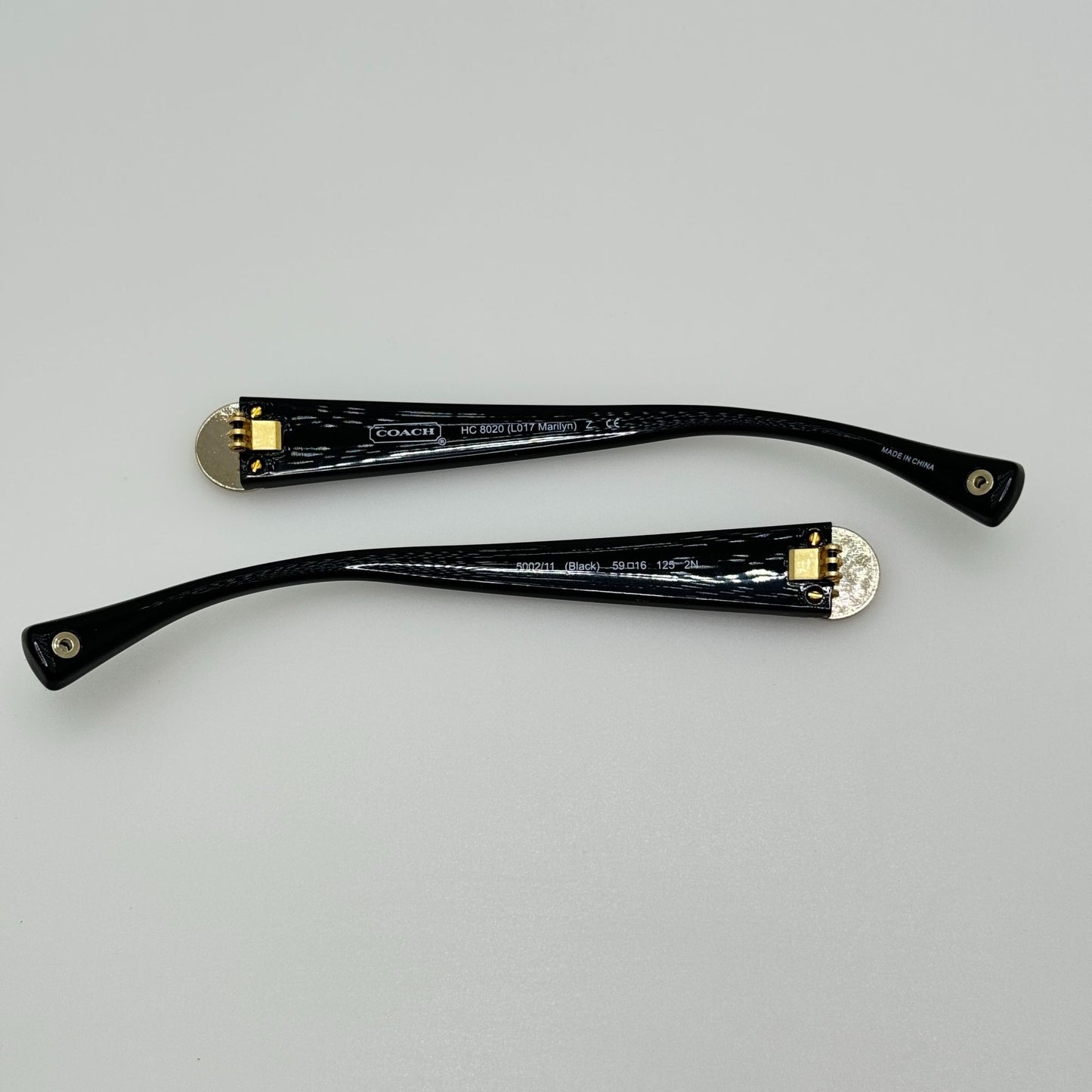 Coach HC 8020 Marilyn L017 5002/11 59-16-125 Sunglasses Temple Arms Only PARTS